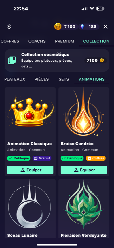 Capture BlitzForge d’une animation d’économie.